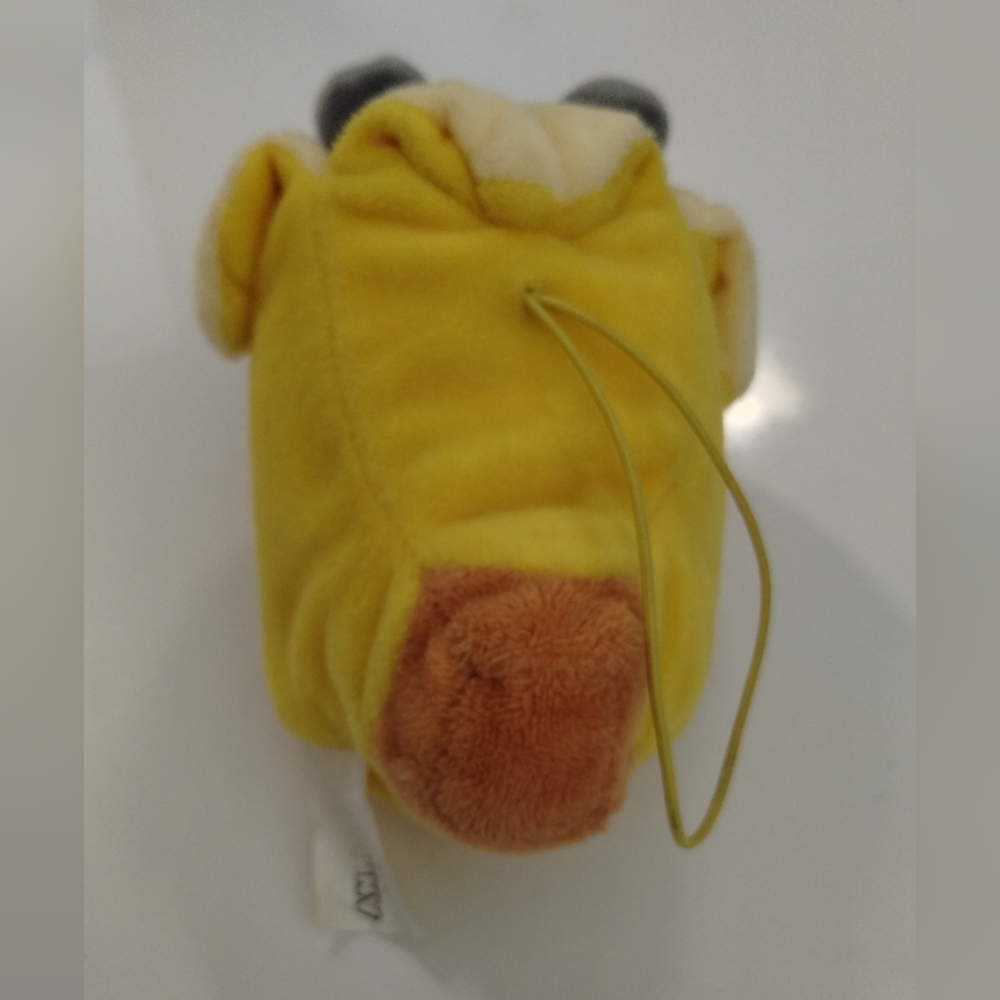 Anirollz 3" Plush Keychain Pandaroll with Banana Blanket Soft Stuffed Animal - Picture 7 of 11